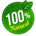 100% natural