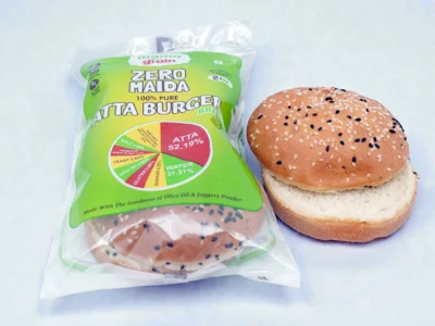 MAMA GRAIN ZERO MAIDA ATTA BURGER